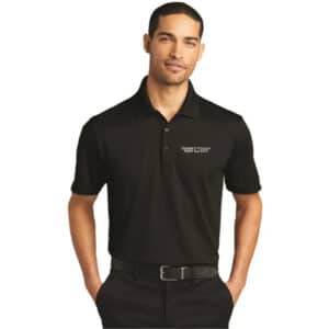 Port Authority Eclipse Stretch Polo. - Deep Black, XS