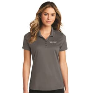 Port Authority Women's Eclipse Stretch Polo. - Deep Black, XS